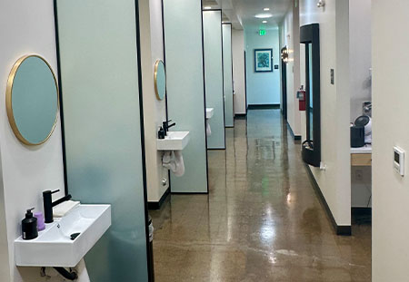 inside Upland, CA dental office Smile Studio Dentistry's office