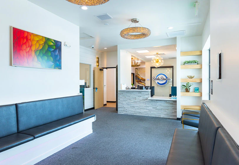 inside Upland, CA dental office Smile Studio Dentistry's office